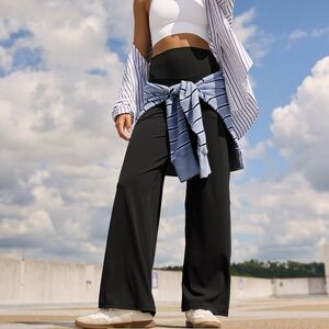 Offline by Aerie Real Me Xtra Trouser Black Size Medium NWT